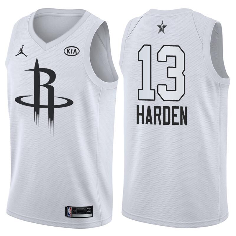 2018 All Star Game jersey #13 James Harden White jersey