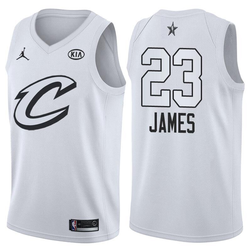 2018 All Star Game jersey #23 LeBron James White jersey