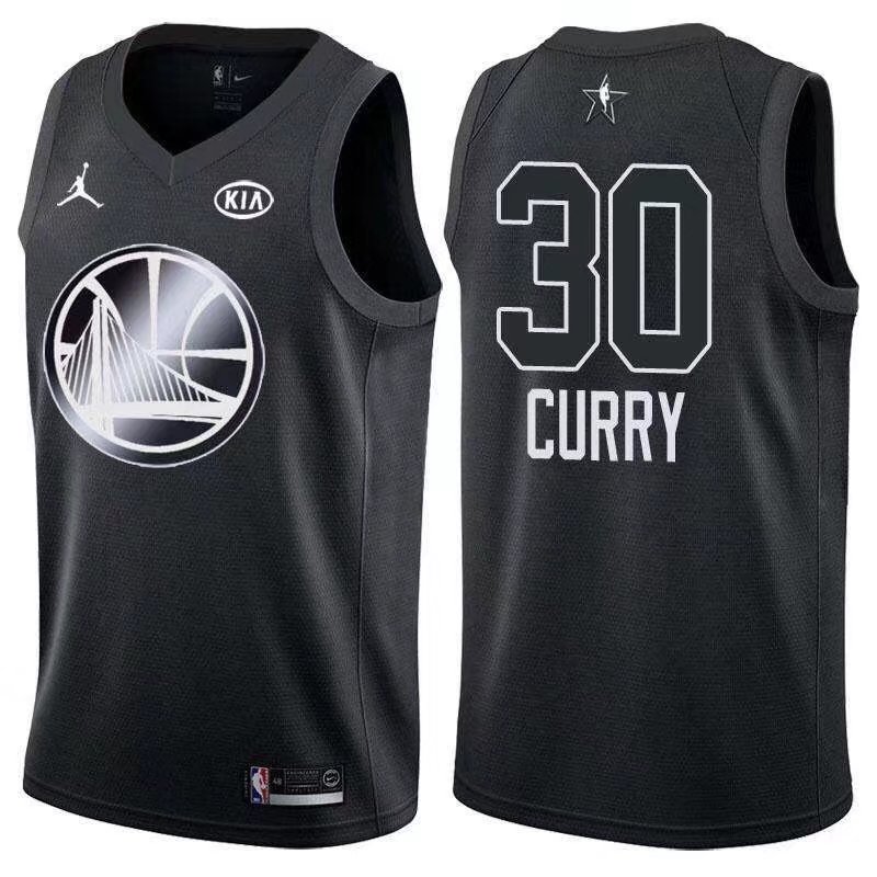 2018 All Star Game jersey #30 Stephen Curry Black jersey