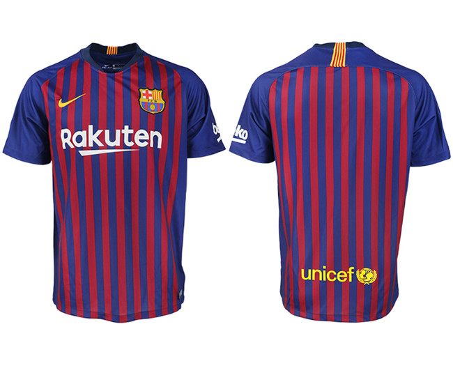 2019 19 Barcelona Home Thailand Soccer Jersey