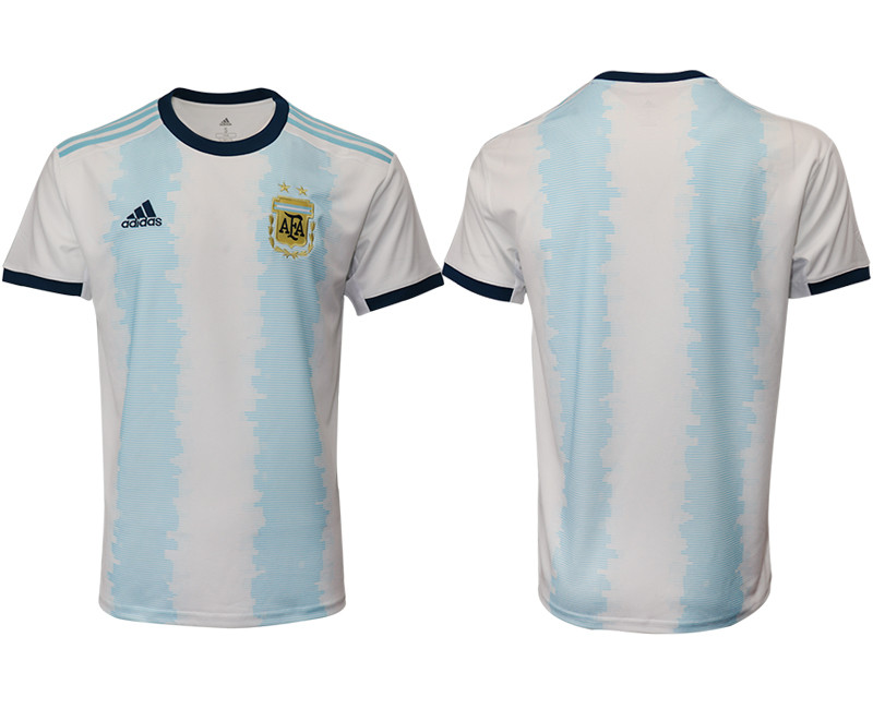 2019 20 Argentina Home Thailand Soccer Jersey