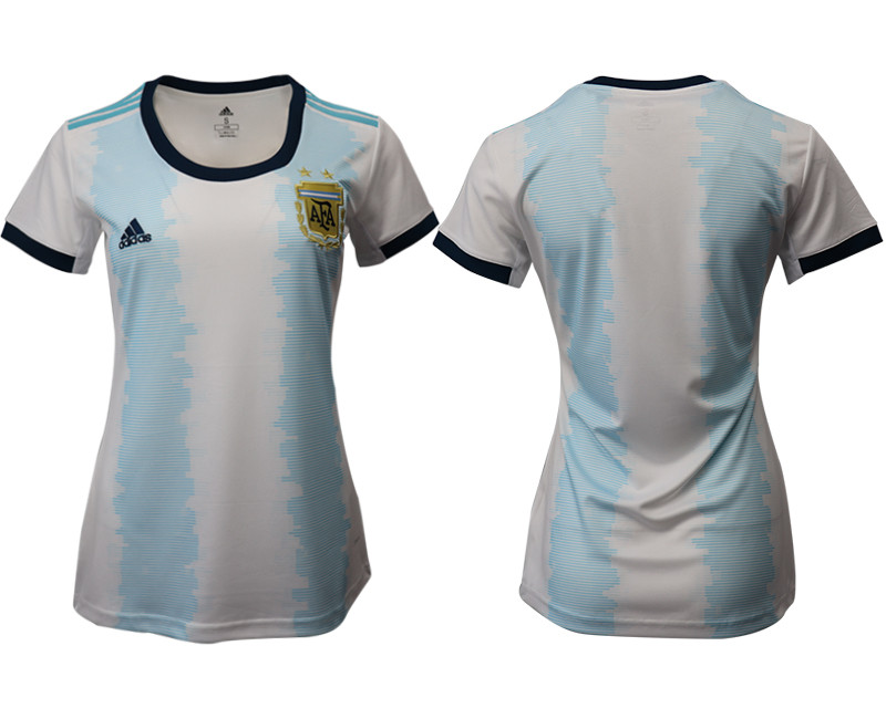 2019 20 Argentina Home Women Soccer Jersey