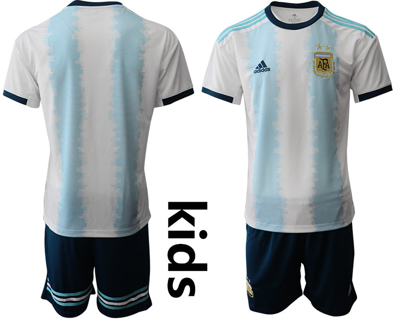 2019 20 Argentina Youth Home Soccer Jersey