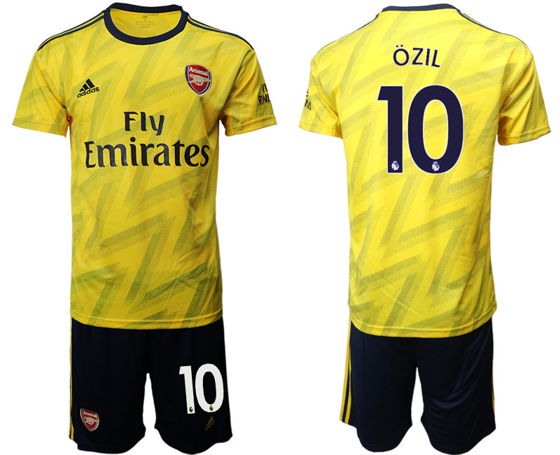 2019 20 Arsenal 10 OZIL Away Soccer Jersey