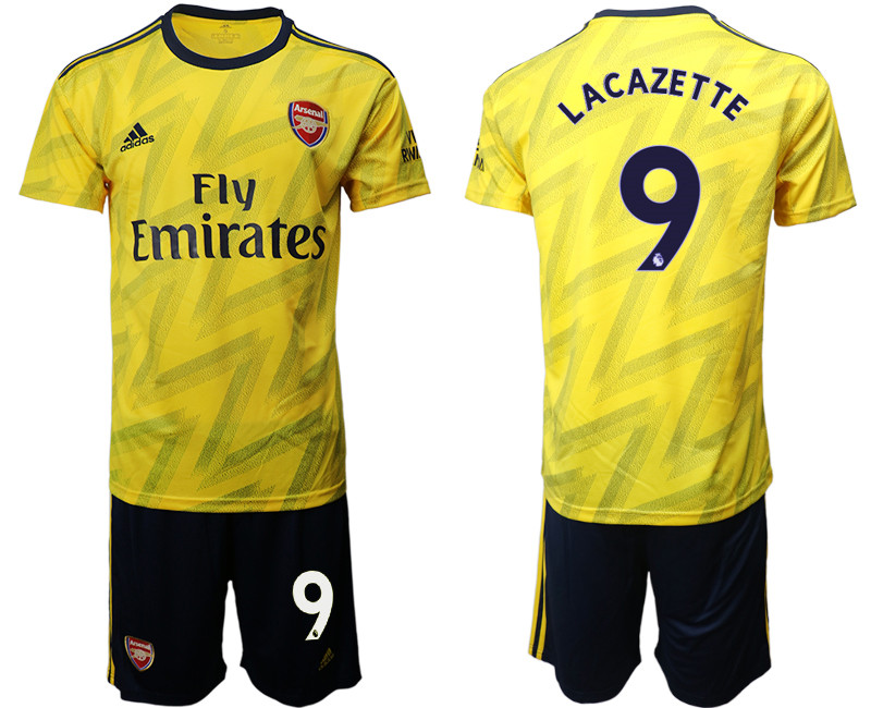 2019 20 Arsenal 9 LACAZETTE Away Soccer Jersey
