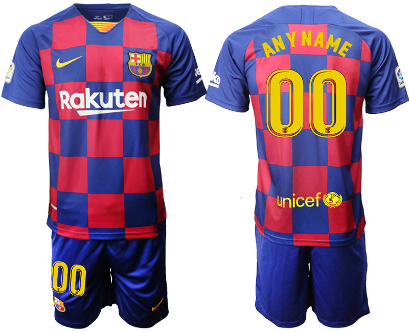 2019 20 Barcelona Customized Home Soccer Jersey