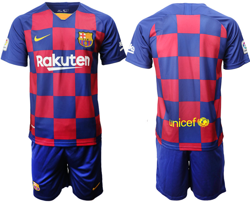 2019 20 Barcelona Home Soccer Jersey