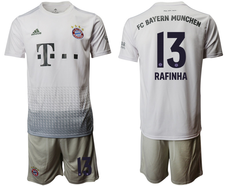 2019 20 Bayern Munich 13 RAFINHA Away Soccer Jersey