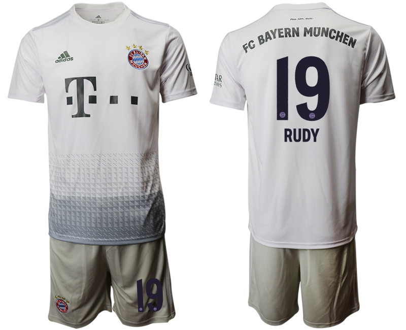 2019 20 Bayern Munich 19 RUDY Away Soccer Jersey