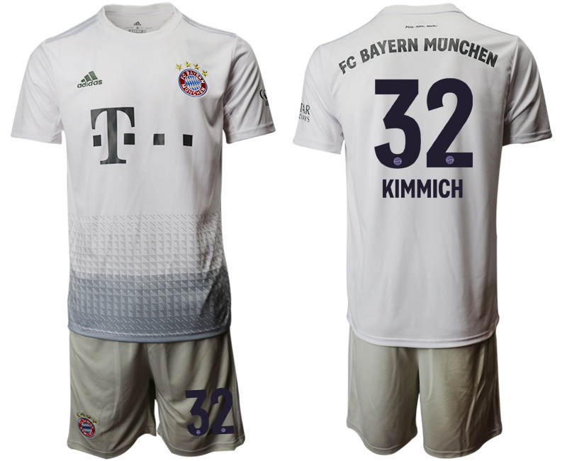 2019 20 Bayern Munich 32 KIMMICH Away Soccer Jersey