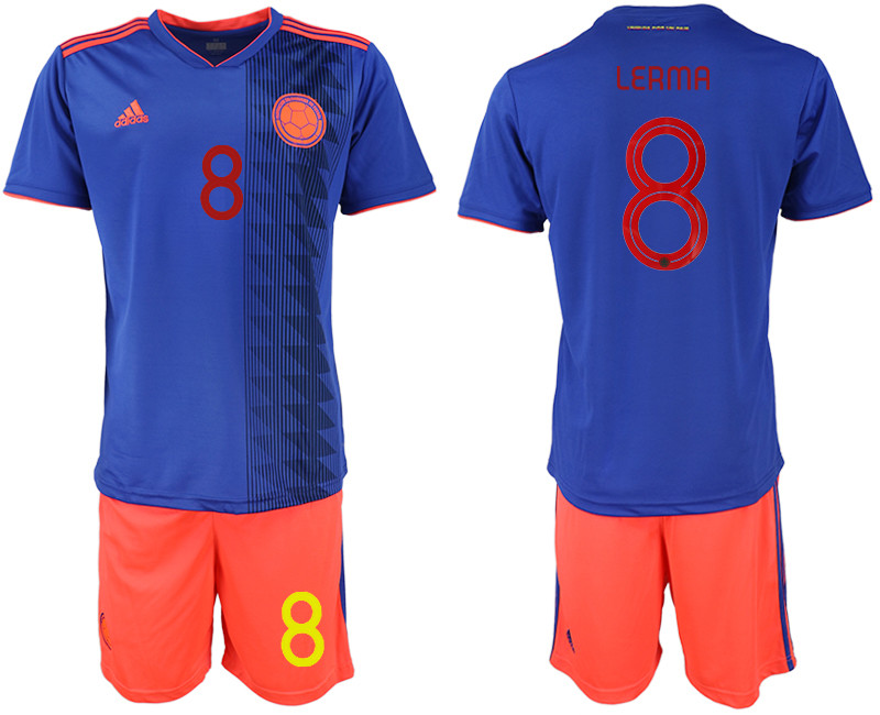 2019 20 Colombia 8 LERMA Away Soccer Jersey