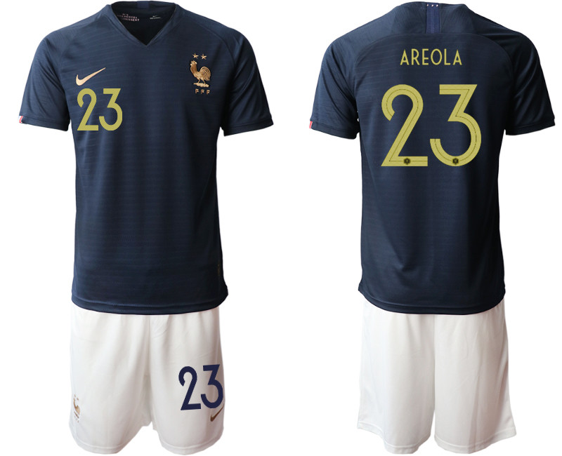 2019 20 France 23 AREOLA Home Soccer Jersey