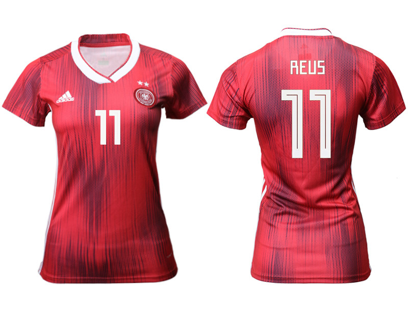 2019 20 Germany 11 REUS Away Women Soccer Jersey