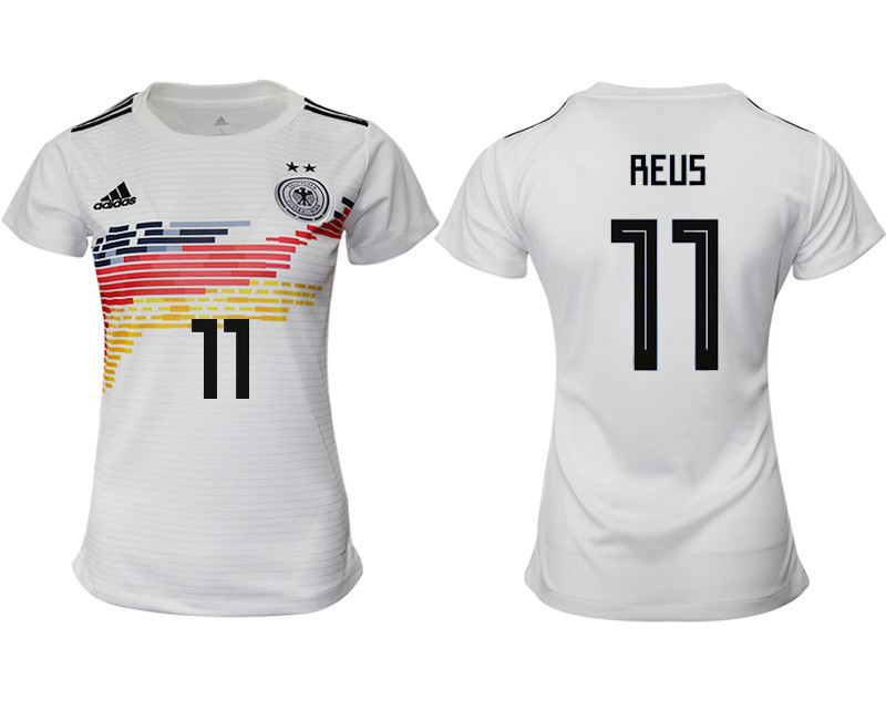 2019 20 Germany 11 REUS Home Women Soccer Jersey