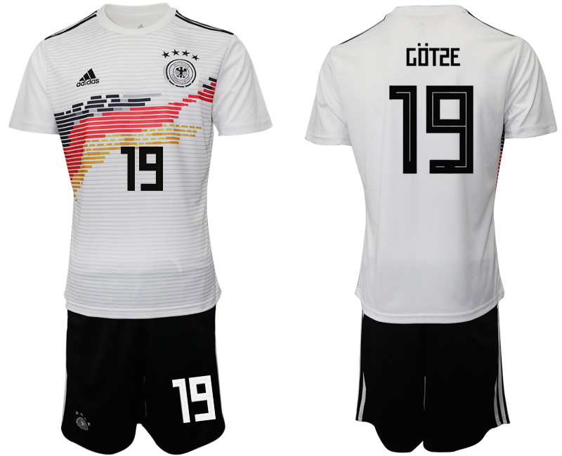 2019 20 Germany 19 GOTSE Home Soccer Jersey
