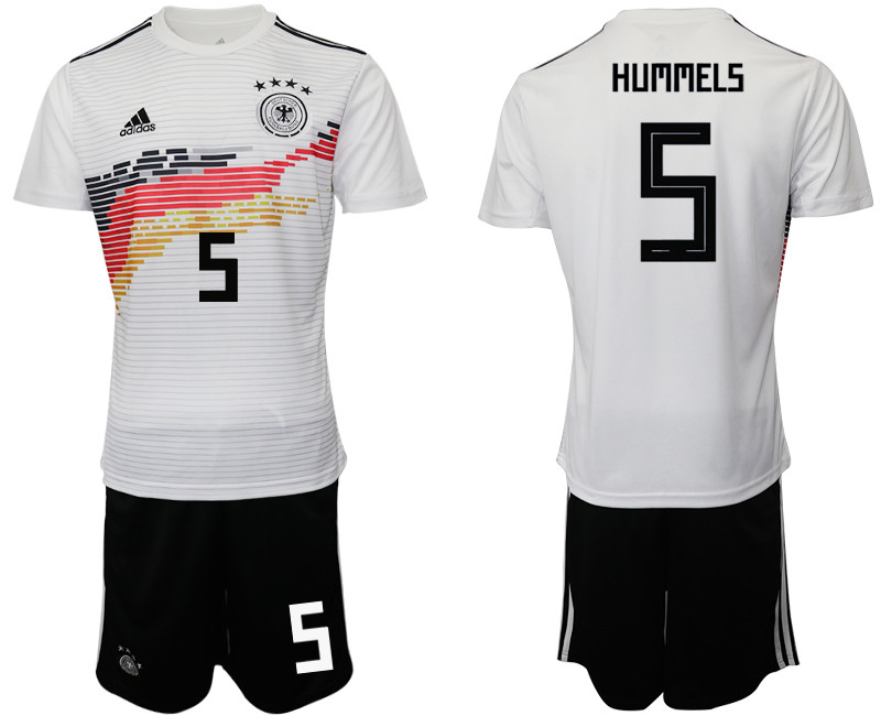 2019 20 Germany 5 HUMMELS Home Soccer Jersey