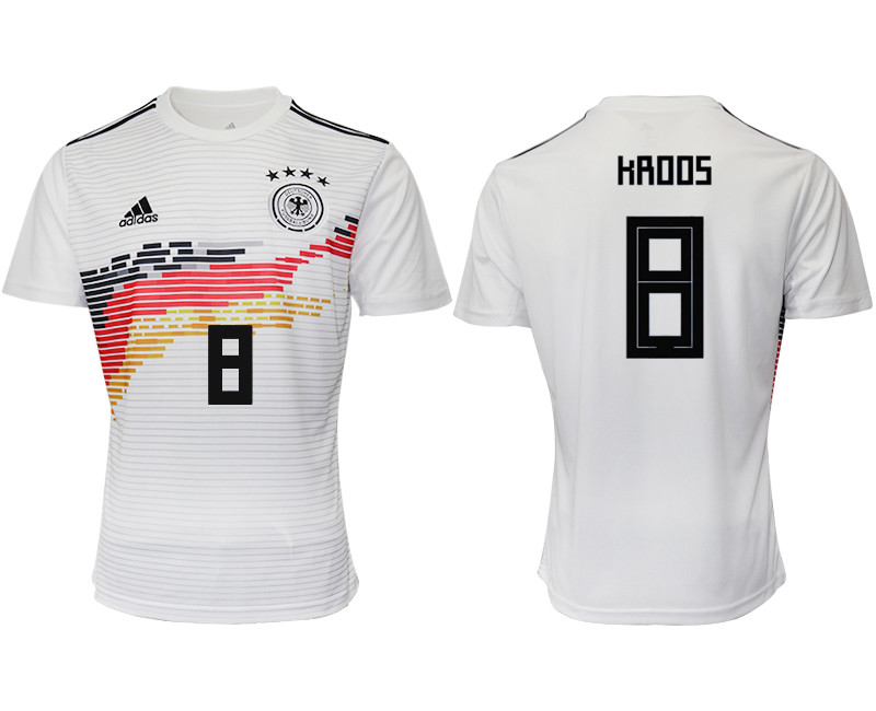 2019 20 Germany 8 HROOS Home Thailand Soccer Jersey