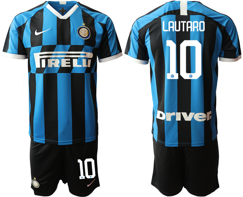 2019 20 Inter Milan 10 LAUTARO Home Soccer Jersey