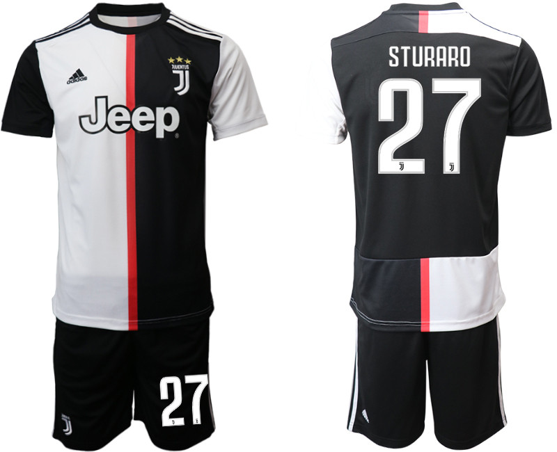 2019 20 Juventus FC 27 STURARO Home Soccer Jersey