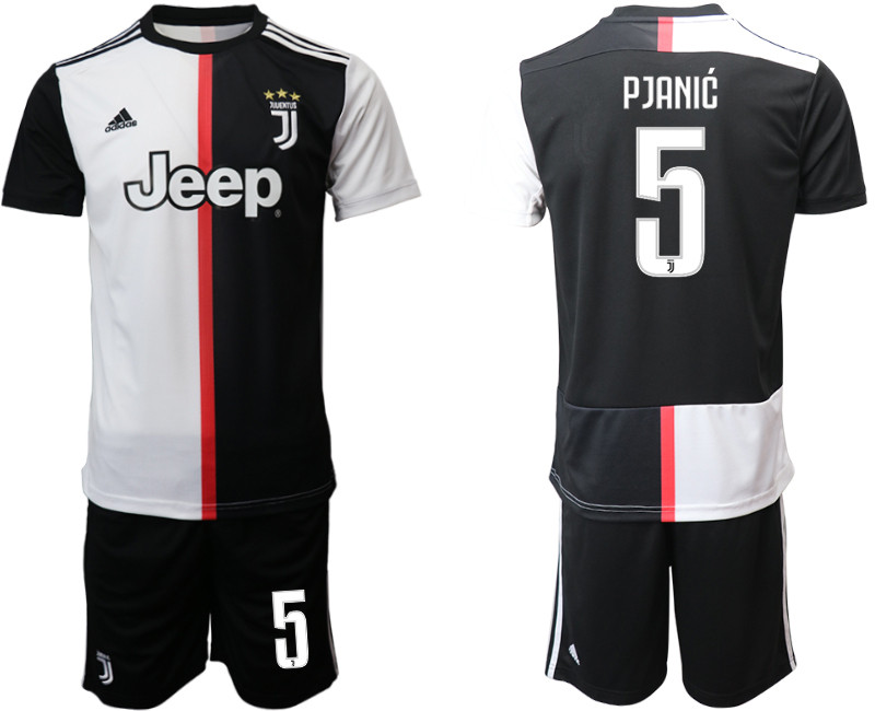 2019 20 Juventus FC 5 PJANIC Home Soccer Jersey