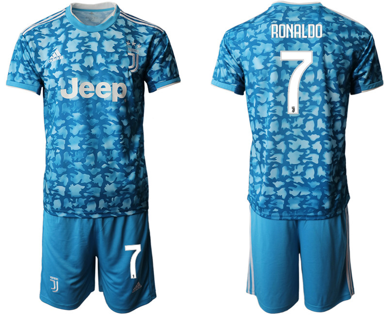 2019 20 Juventus FC 7 RONALDO Third Away Soccer Jersey