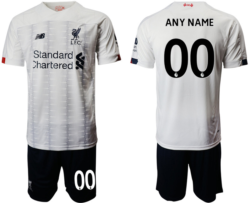 2019 20 Liverpool Customized Away Soccer Jersey