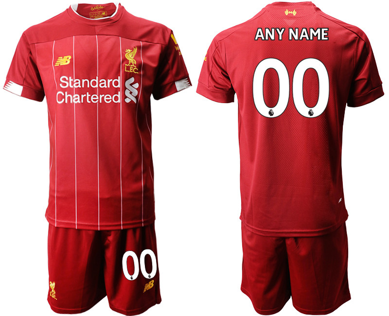 2019 20 Liverpool Customized Home Soccer Jersey