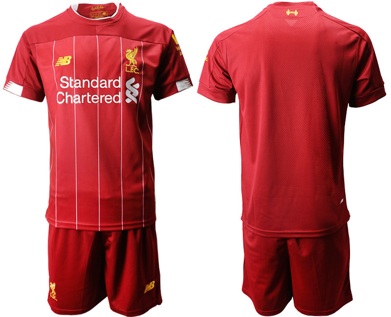 2019 20 Liverpool Home Soccer Jersey