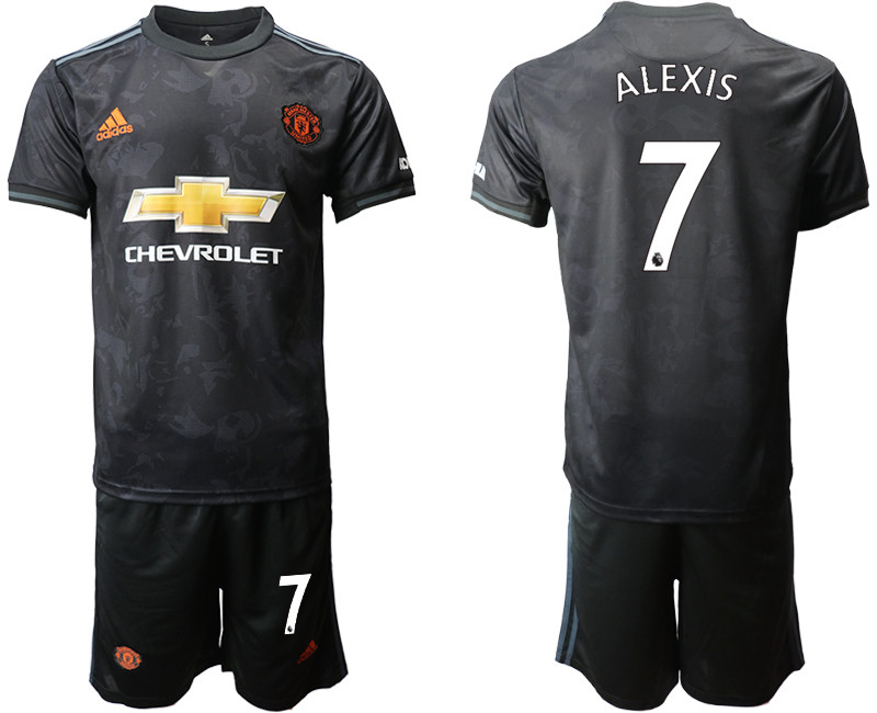 2019 20 Manchester United 7 ALEXIS Third Away Soccer Jersey