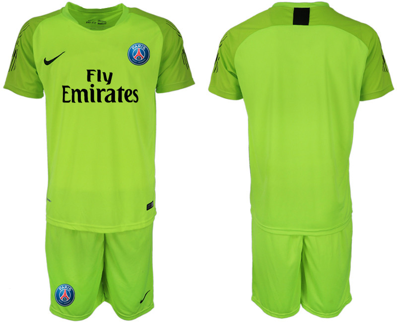 2019 20 Paris Saint Germain Green Goalkeeper Soccer Jersey