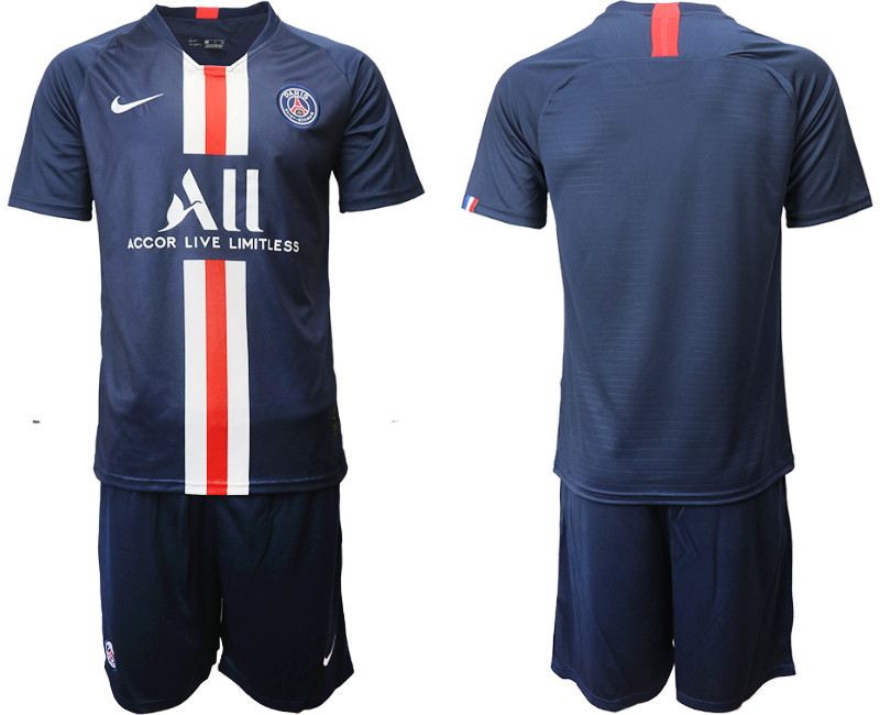 2019 20 Paris Saint Germain Home Soccer Jersey