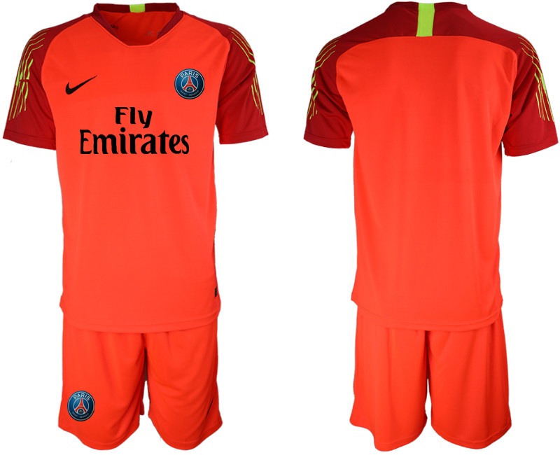 2019 20 Paris Saint Germain Red Goalkeeper Soccer Jersey