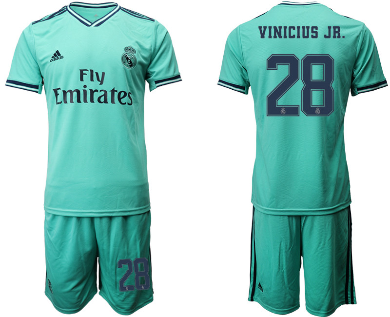 2019 20 Real Madrid 28 VINICIUS JR. Third Away Soccer Jersey