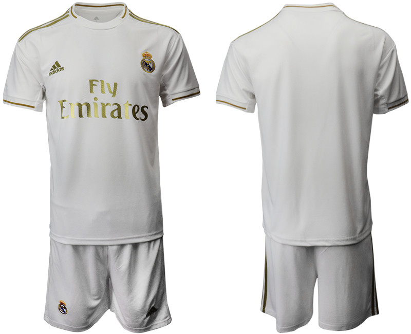 2019 20 Real Madrid Home Soccer Jersey