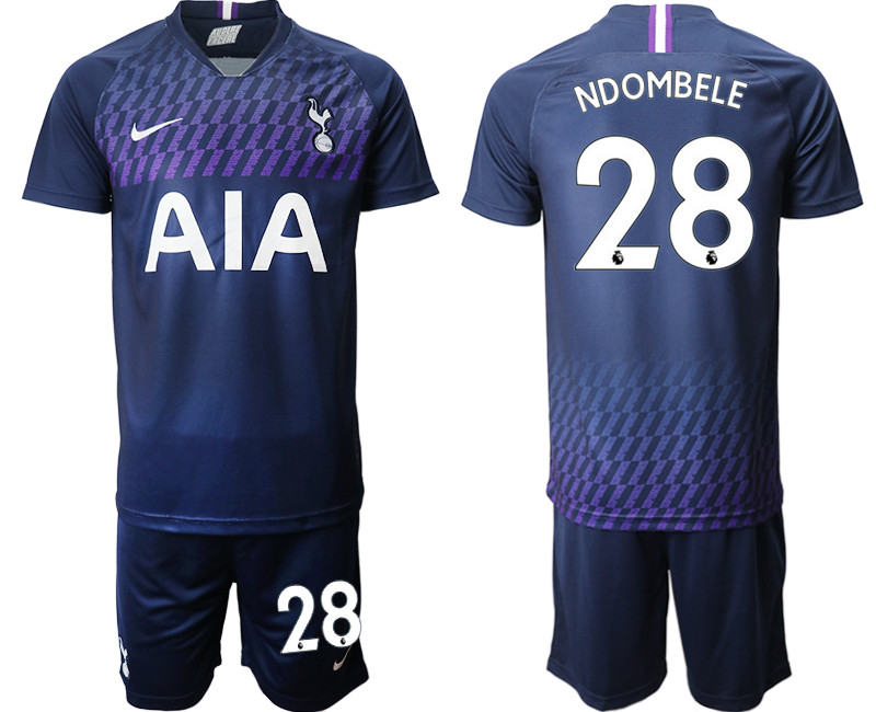 2019 20 Tottenham Hotspur 28 NDOMBELE Away Soccer Jersey