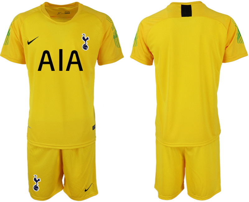 2019 20 Tottenham Hotspur Football Club Yellow Goalkeeper Soccer Jersey