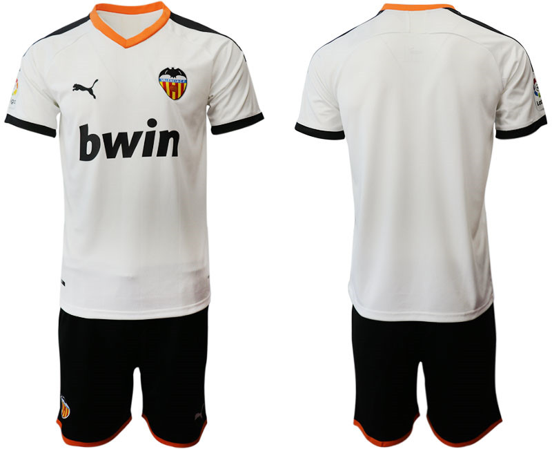 2019 20 Valencia CF Home Soccer Jersey