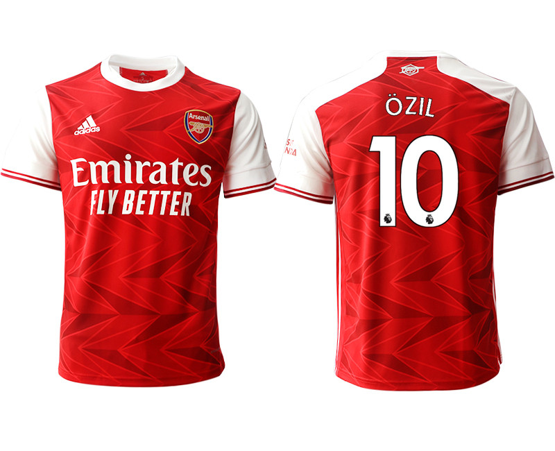 2020 21 Arsenal 10 OZIL Home Thailand Soccer Jersey