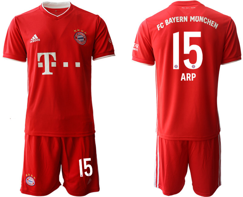 2020 21 Bayern Munich 15 ARP Home Soccer Jersey