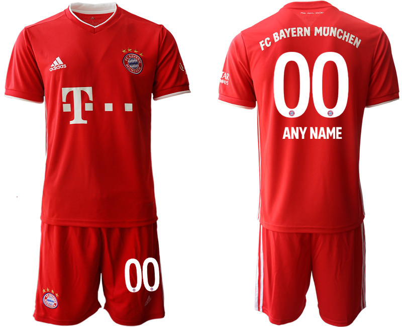2020 21 Bayern Munich Customized Home Soccer Jersey