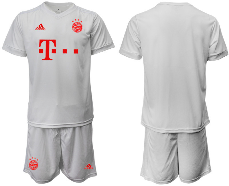 2020 21 Bayern Munich White Goalkeeper Soccer Jerseys