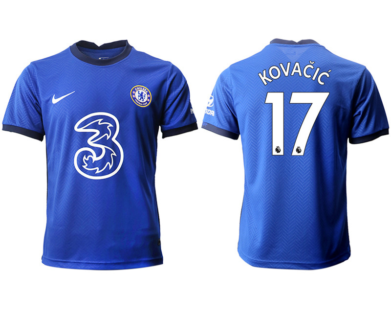 2020 21 Chelsea 17 KOVACIC Home Thailand Soccer Jersey