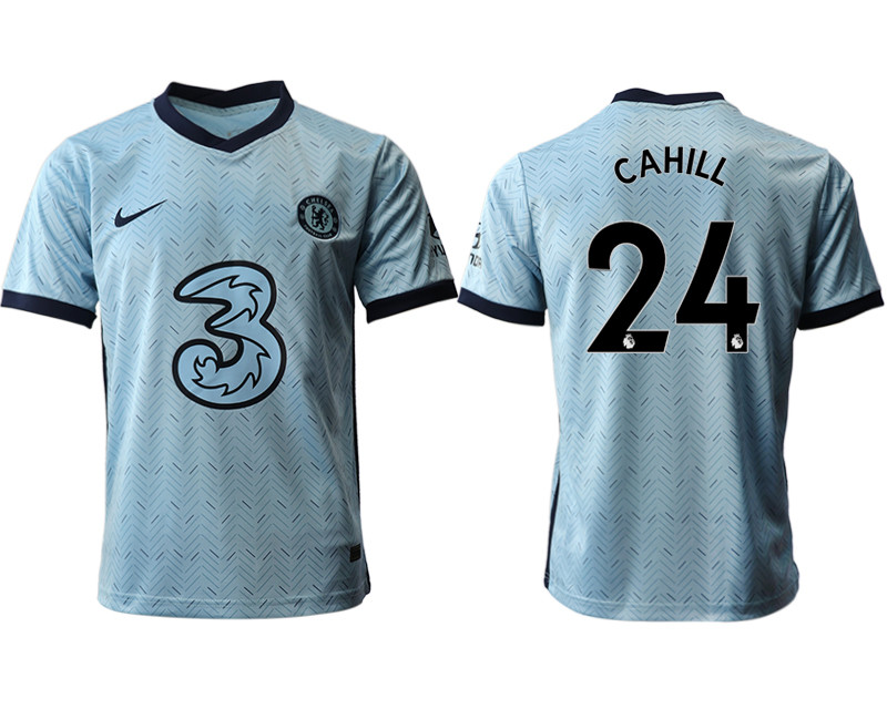 2020 21 Chelsea 24 CAHILL Away Thailand Soccer Jersey