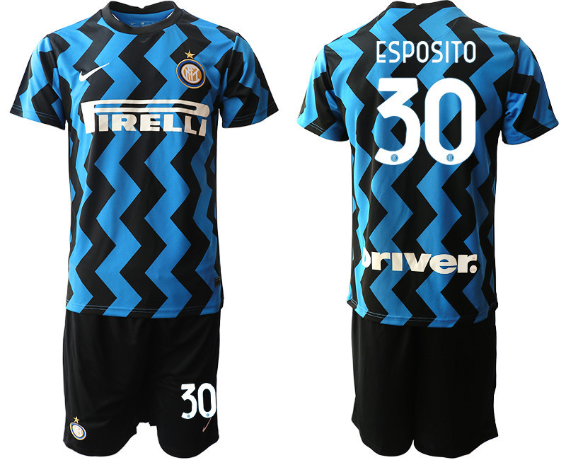 2020 21 Inter Milan 30 ESPOSITO Home Soccer Jersey