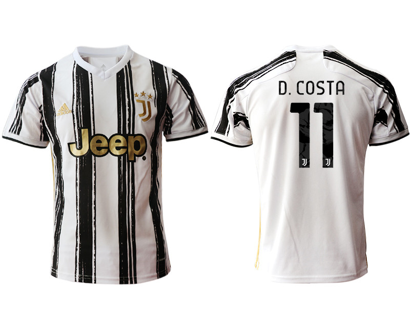 2020 21 Juventus 11 D.COSTA Home Thailand Soccer Jersey