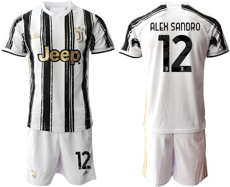 2020 21 Juventus 12 ALEX SANDRO Home Soccer Jersey