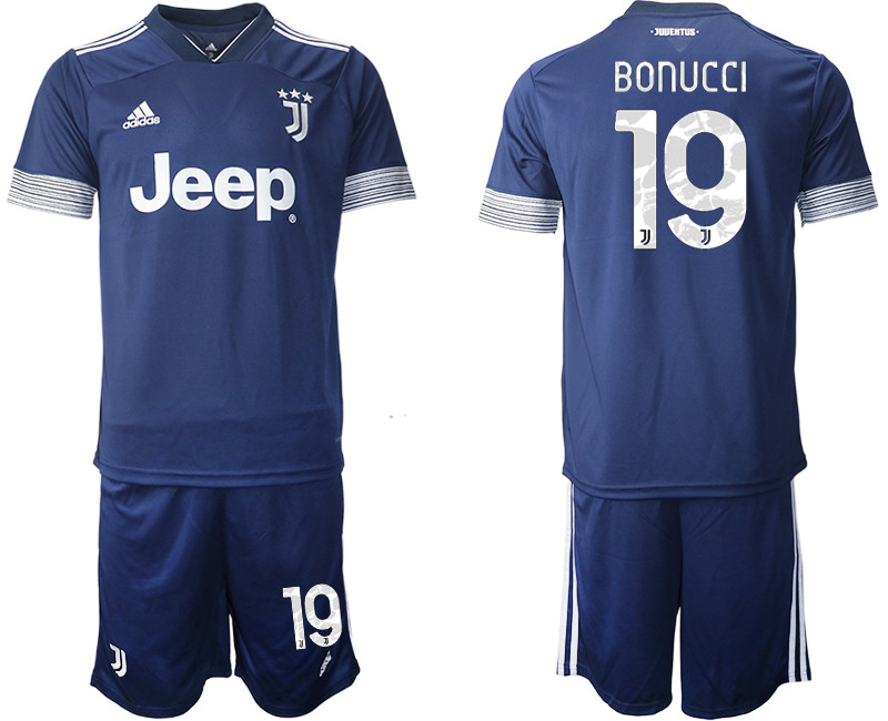 2020 21 Juventus 19 BONUCCI Away Soccer Jersey