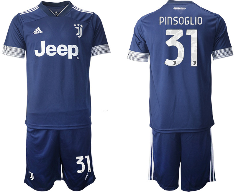 2020 21 Juventus 31 PINSOGLIO Away Soccer Jersey