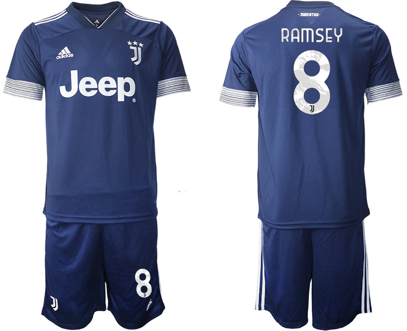 2020 21 Juventus 8 RAMSEY Away Soccer Jersey