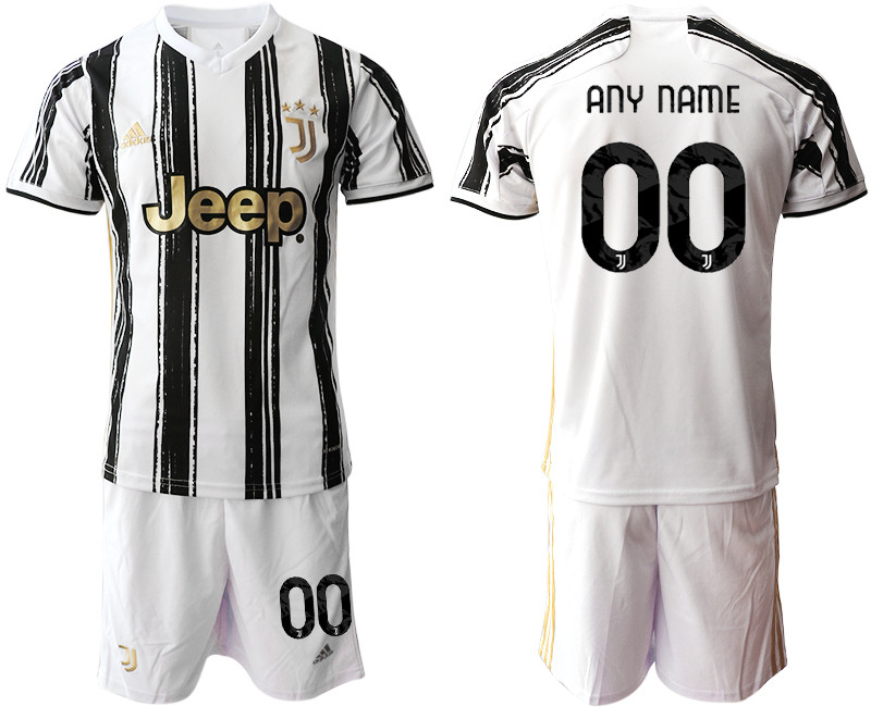 2020 21 Juventus Customized Home Soccer Jersey